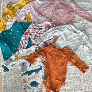 Assorted Kids Long Sleeve One Pieces Set